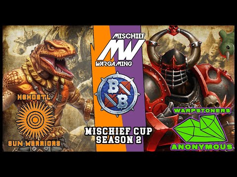 Lizardmen vs Chaos Renegades - Mischief Cup '25 - Blood Bowl