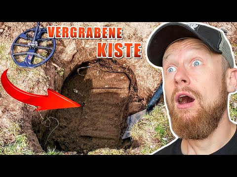 SCHATZKISTE mit dem METALLDETEKTOR gefunden!