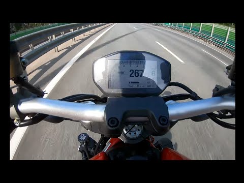 Ducati Monster 1200 SC project top speed ( up to rev limiter ) 150 hp