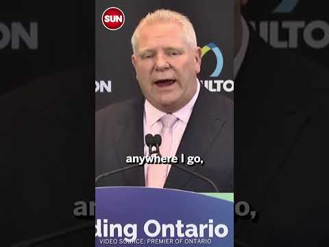 Doug Ford says he'll use every tool he has to lock up criminals including appointing good judges.