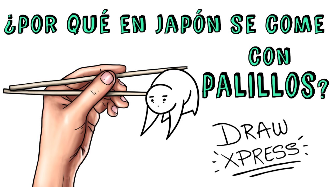 ¿POR QUÉ EN JAPÓN SE COME CON PALILLOS | Draw My Life