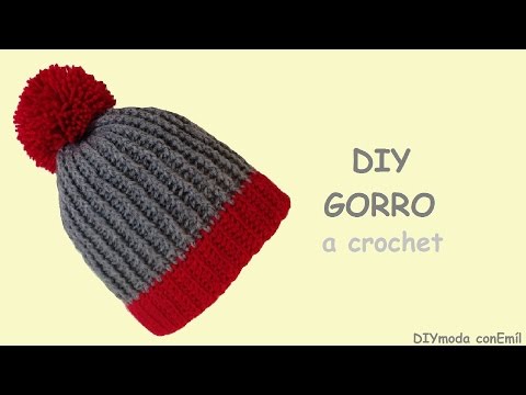 Cómo tejer gorro en crochet