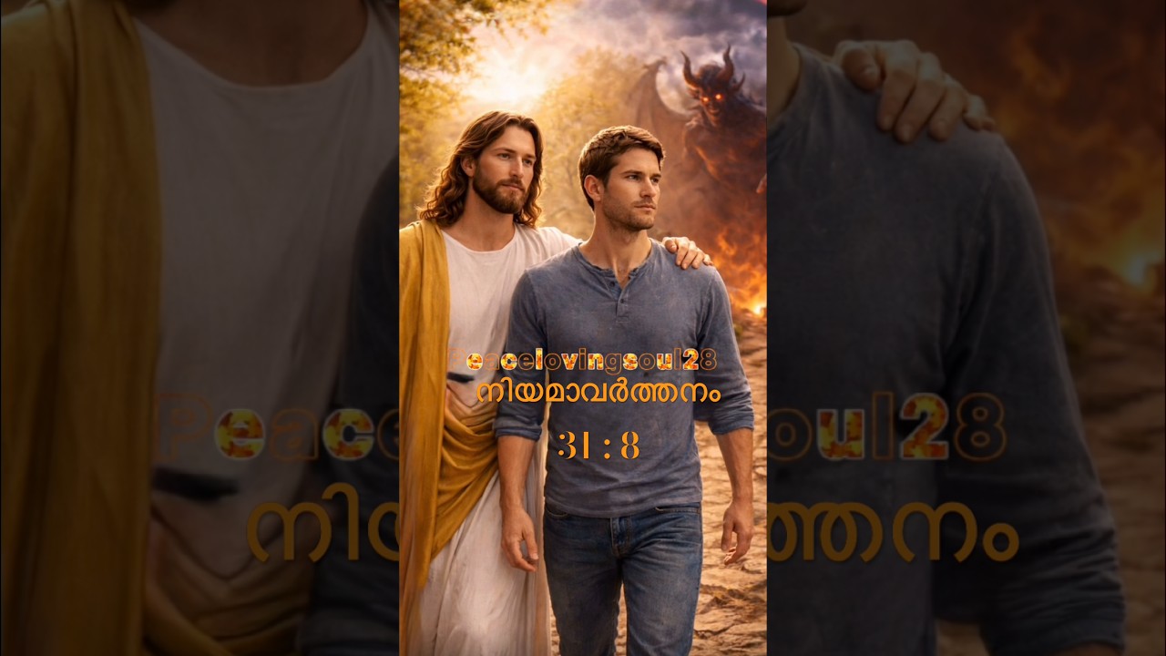 ✨ Deuteronomy 31 : 8 ✨✨നിയമാവര്‍ത്തനം 31 : 8✨