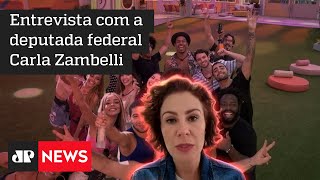Carla Zambelli pede testagem de participantes do Big Brother Brasil