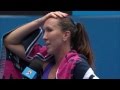 Classic Jelena Jankovic funny interview - 2014 Australian Open