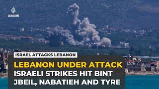 Israeli strikes hit southern Lebanon as president urges diplomacy over Hezbollah conflict