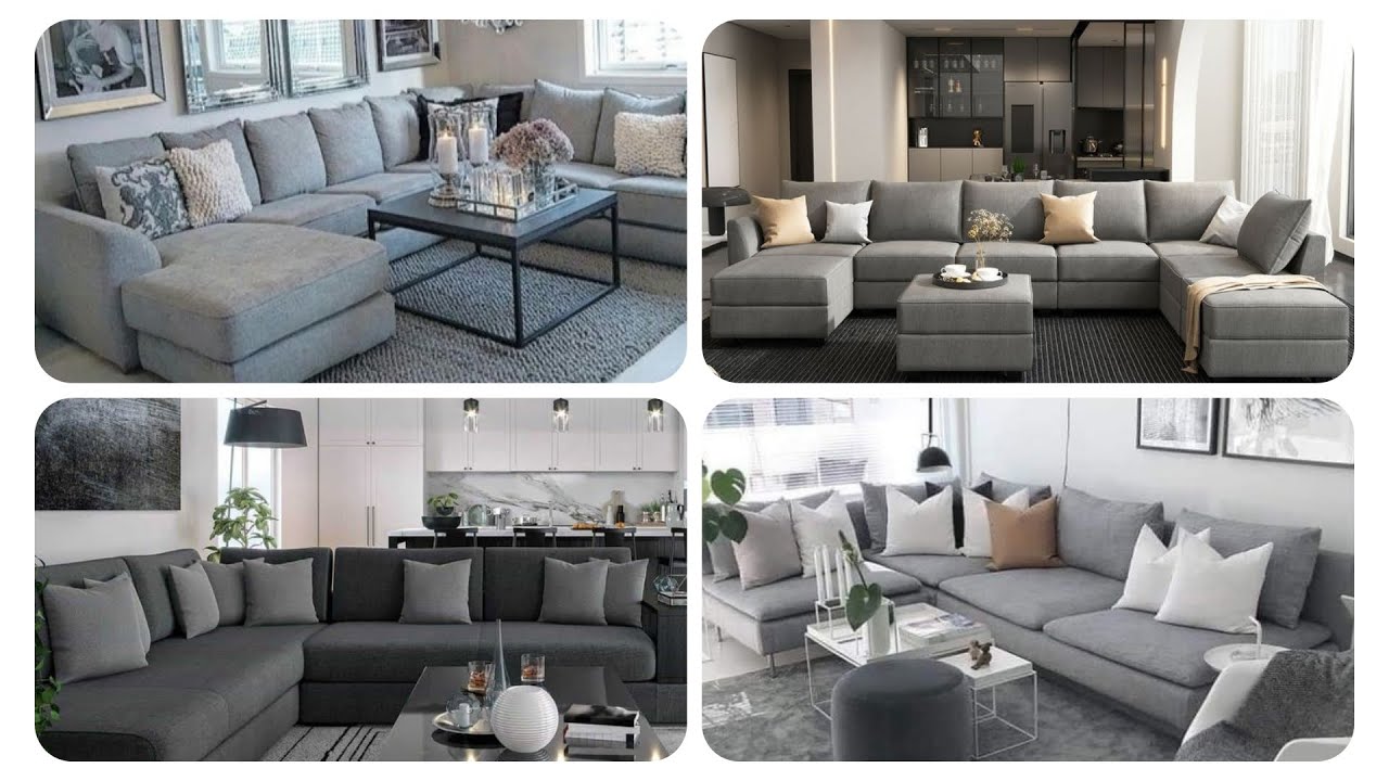 Top 50 Grey Sofa Living Room Ideas | Grey Sectional Sofa | Gray Living Room | Interior Design |Sofa