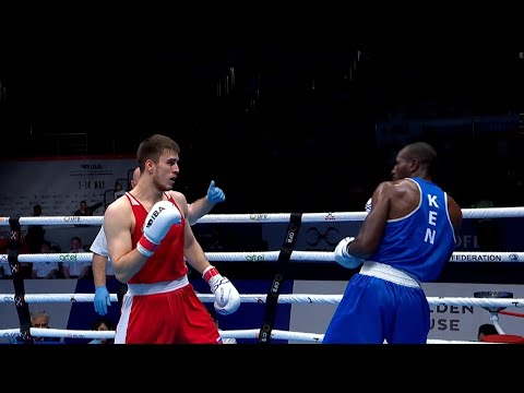 R16 (86KG) ATAEV SHARABUTDIN (RUS) vs SABAT HEZRON MAGANGA (KEN) | IBA World Championships 2023