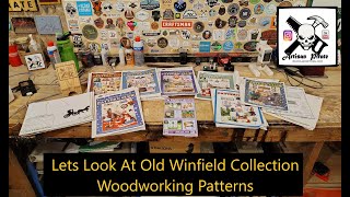 Lets Look At Some Old Winfield Collection Woodworking Patterns