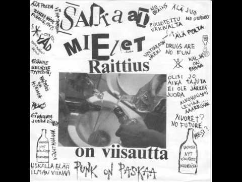 Sairaat Mielet - Punk On Paskaa (EP 1990)