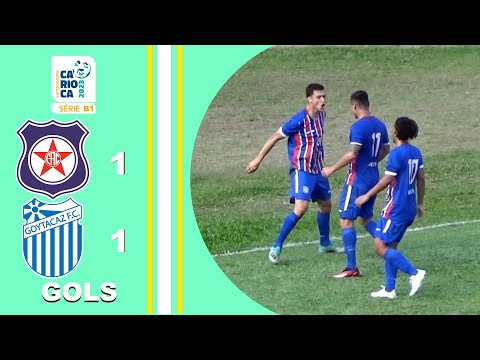 FRIBURGUENSE 1X1 GOYTACAZ - CARIOCA SÉRIE B1 2023 -TAÇA CORCOVADO - 2ª RODADA