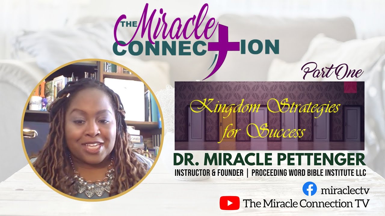 Promotional video thumbnail 3 for Purpose-Filled Life w/Miracle Pettenger