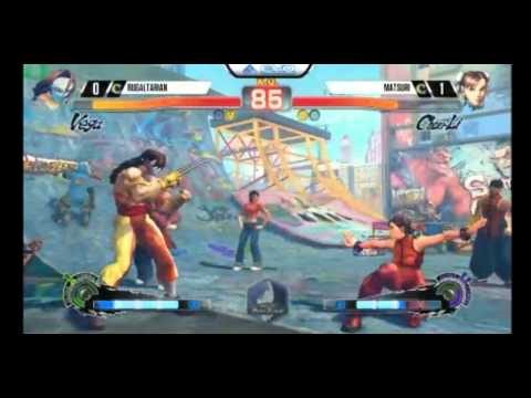 EVO 2015 - USF4 Matsuri vs Rugaltarian hype match