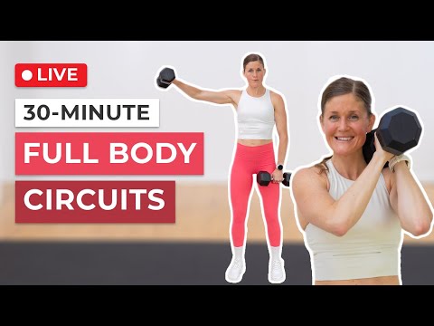 LIVE 30 Minute Full Body Shred Workout