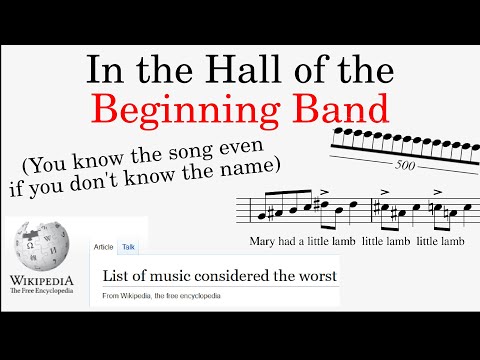 Hall of the Mountain King except it's played by a bunch of sixth graders.