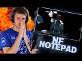 Rapper Reacts To NF NOTEPAD I NEEDED THIS TODAY FIRST EVER REACTION