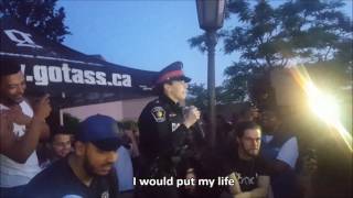 YRP Cop Rap Battle at Stada June 9th 2017 (with Lyrics)