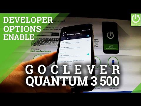How to Enbale USB Debuggoing in GOCLEVER Quantum 3 500 - Developer Options
