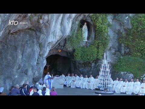Messe de 10h à Lourdes du 31 août 2023
