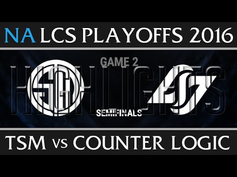 TSM vs CLG Game 2 Highlights, Semi final NA LCS Summer Playoffs 2016, Team Solomid vs CLG G2