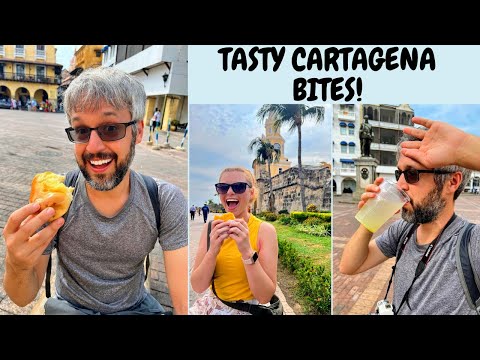 SO MUCH to EAT in Cartagena, Colombia!