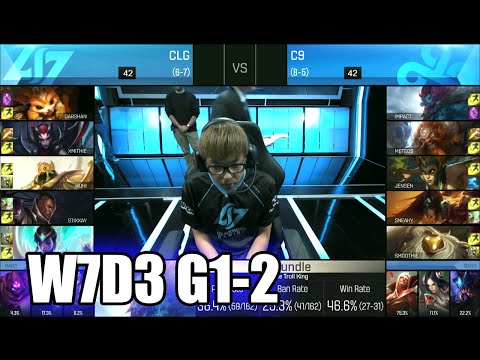 Cloud 9 vs CLG | Game 2 S6 NA LCS Summer 2016 Week 7 Day 3 | C9 vs CLG G2 W7D3 1080p