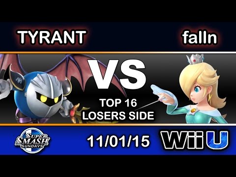 SSS 35 – NME | Tyrant (Meta Knight) Vs. falln (Rosalina & Luma) Top 16 Losers Side - Smash Wii U