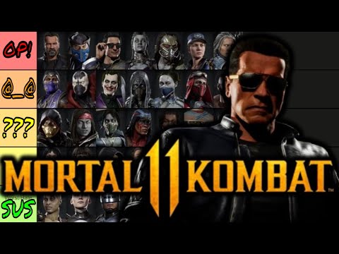 MK11 ULTIMATE CHARACTER TIER LIST!! (2021)