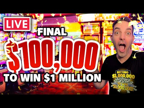 🔴 LIVE $1,000,000 Finale ➤ Betting $1M Dollars to WIN $1M (Days 91-100)
