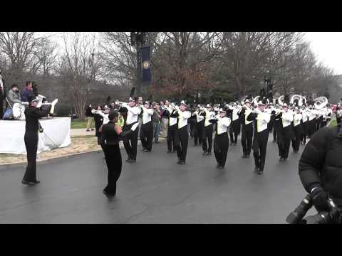 Paul Laurence Dunbar Marching Band Passing in Review - Governor Steve Brashears Inauguration 2011 !
