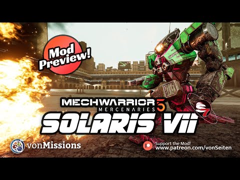 Mechwarrior 5 Solaris VII is coming!  Check out this Preview of the upcoming vonMissions Mod for MW5