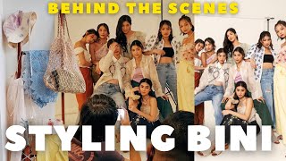 Behind the Scenes: Styling #BINI for a CNN Photoshoot | Supporting Local, Life in Manila Vlog
