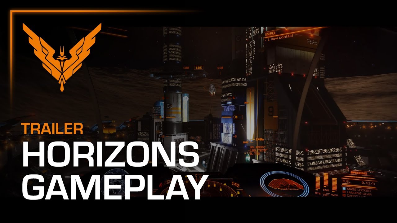 Elite Dangerous: Horizons - Planetary Landing Gameplay Trailer - YouTube