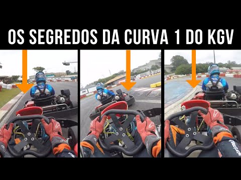 Como fazer a Curva 1 do Kartódromo Granja Viana - Segredo Revelado
