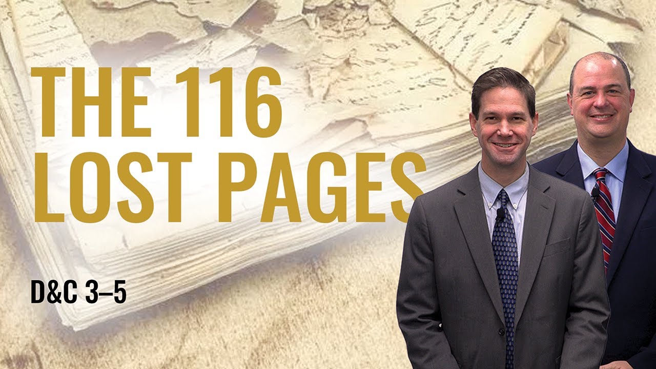 Come Follow Me Insights (Doctrine and Covenants 3–5, Jan 18-24)