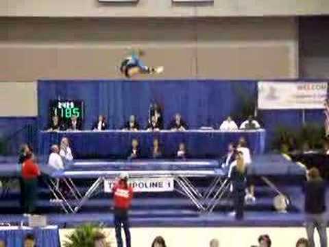 2007 National Championships Sarah & Julianne Synchro