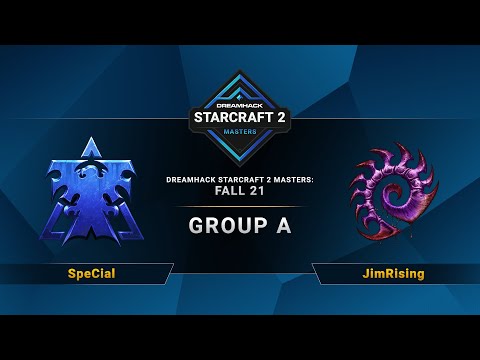 SC2 - SpeCial vs. JimRising - DreamHack SC2 Masters 2021: Fall - Group A - LA