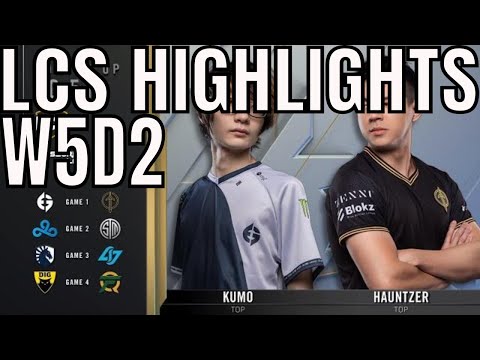 LCS Highlights ALL GAMES Week 5 Day 2 Summer 2020 League Championship Series