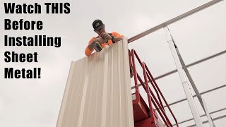 How To Build a VersaTube: Installing the Sheet Metal