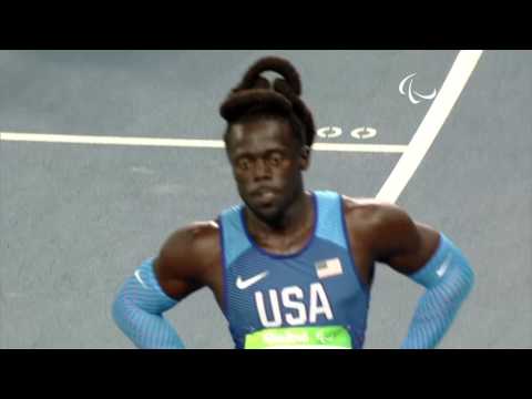 Athletics | Men's 200m - T42 Round 1 heat 2 | Rio 2016 Paralympic Games