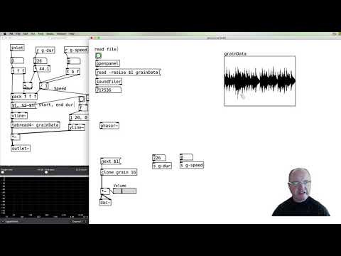 41. Granular Synthesis with Pure Data