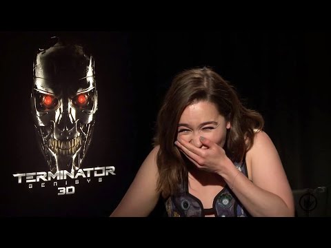 Emilia Clarke from Game Of Thrones Giggles Uncontrollably and it's ADORABLE!