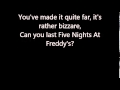 Welcome To Freddy's - Lyrics