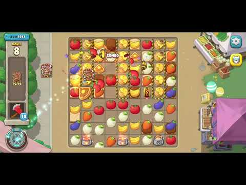 We Bare Bears Match3 Repairs Level 1017 - No Boosters