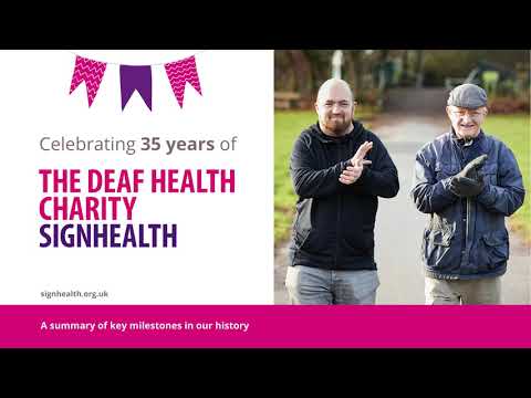 Celebrating 35 years of SignHealth