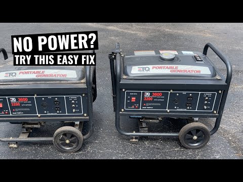 Two Generators No Power Output - Same Model, Same Problem?