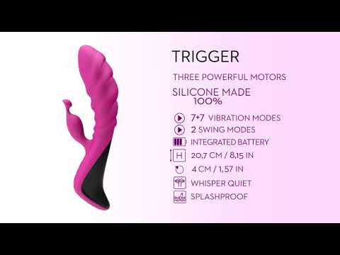Вибратор Adrien Lastic Trigger