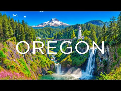 Oregon 8K – Discover Rugged Shores, Cascading Waterfalls, and Wild Beauty with Relaxing Music