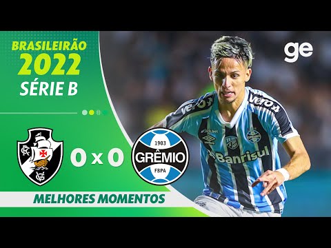 Gols e lances de Vasco da Gama x Grêmio