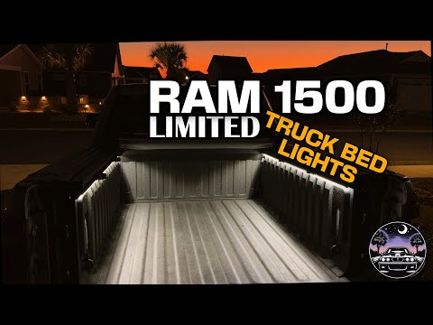 DIY RAM 1500 Bed Light Install — Clean Factory Look with Hidden Wires!